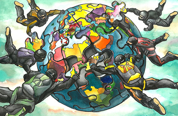 A friendlier world with air sports 2021